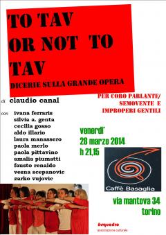 "To TAV or not to TAV" al Caffè Basaglia