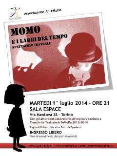 SPETTACOLO TEATRALE "MOMO E I LADRI DEL TEMPO" a cura di Ar.Te.Mu.Da
