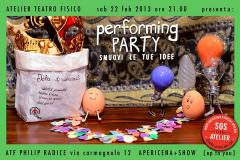 Performing Party #5 - Smuovi le tue idee!!! @ATF 220214