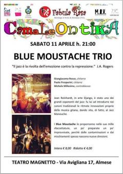 "Blue Moustache Trio" Concerto live di Jazz Manouche @CamaLeOntikA