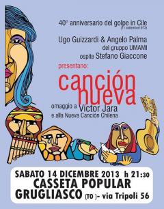 Canción Nueva - omaggio a Victor Jara @Casseta Popular - Grugliasco, 141213