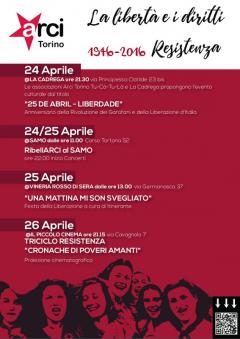 Gli appuntamenti del 25 Aprile a Torino