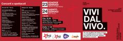 VIVI DAL VIVO - Una giornata di dibattiti per lo spettacolo dal vivo