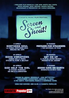 "Screen & Shout" - CassetaMusicFilmFestival