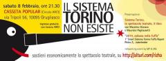 "Il Sistema Torino non esiste" - presentazione dello spettacolo e del libro