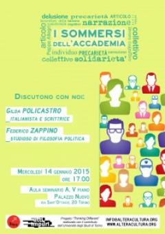 "I sommersi dell’accademia" a cura di Altera
