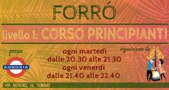  Corso principianti di forró - livello 1