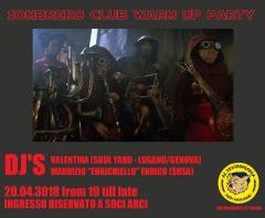 Sombrero Club WARM UP - 20.04.18 - Al Testabalorda Turin (I)