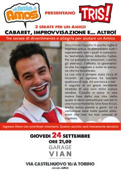 TRIS a cura dell’associazione “gli Amis di Amos” al Garage Vian