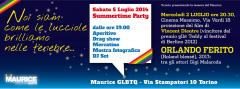 Proiezione de "Orlando ferito" e Summer party 2014 a cura del Maurice