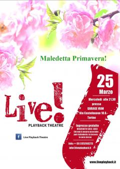 MALEDETTA PRIMAVERA al Garage Vian