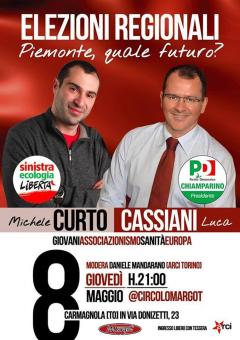 Giovedì Culturali: ELEZIONI REGIONALI Piemonte, quale futuro? al Margot