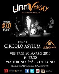 UnniVerso in concerto @Asylum