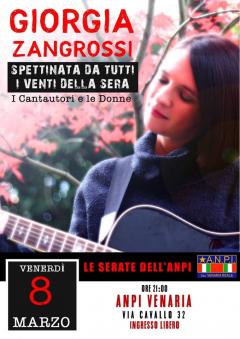 Le serate dell'ANPI: "Spettinata da tutti i venti della sera: i Cantautori e le Donne"