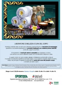 Laboratorio di bellezza e cura del corpo a cura di Sportidea-Caleidos