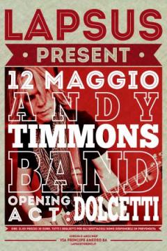 Andy Timmons live al Lapsus 