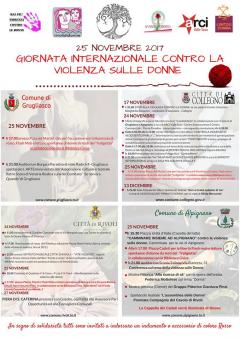 25 novembre 2017 - Giornata Internazionale contro la Violenza sulle Donne