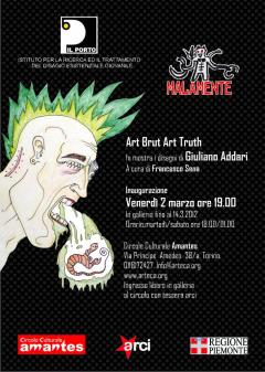 Malamente: Giuliano Addari, 2 marzo 2012, Amantes, Torino