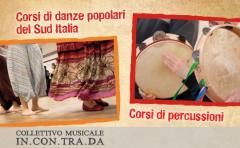 Corsi di danze e percussioni del Sud al Basaglia