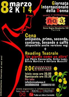 Spettacolo teatrale "Un giorno come un altro" al Nò.à.