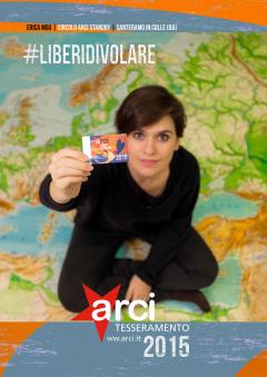 #LiberiDiVolare. Campagna tesseramento Arci 2015