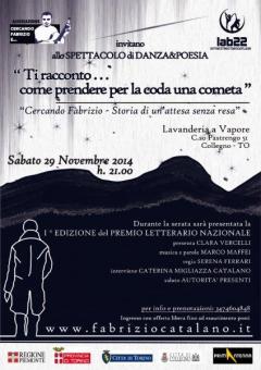 "Ti racconto... come prendere per la coda una cometa" - spettacolo di danza&poesia @Lavanderia a Vapore