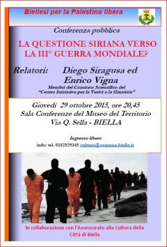 LA QUESTIONE SIRIANA