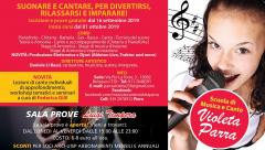Ripartono i corsi musicali al circolo Violeta Parra