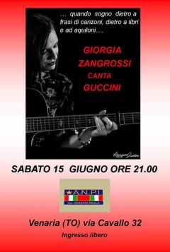 Giorgia Zangrossi canta Guccini a Venaria Reale