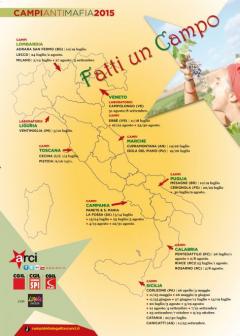 Sono aperte le iscrizioni ai CAMPI DELLA LEGALITÀ di ARCI, CGIL, Spi, Flai con Libera