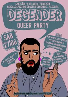 De-genere Queer party a cura del Circolo Maurice