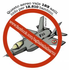 "Taglia le ali alle armi!", 25 febbraio giornata di mobilitazione nazionale