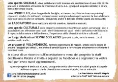 Progetto Casa Hakuna Matata - recupero ex Colibrì di Sangano