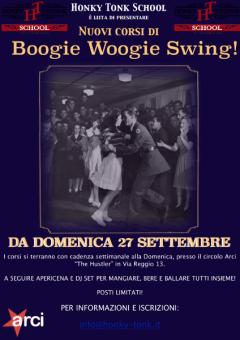 Presentazione corso BOOGIE WOOGIE/SWING a cura di Honky Tonk