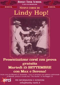 Presentazione corso LINDY HOP a cura di Honky Tonk