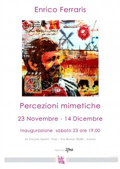 IMMAGINARCI - l’arte in circolo || Enrico Ferraris ||  “Percezioni mimetiche”