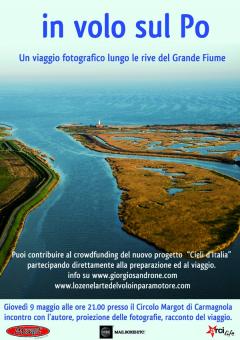 In Volo sul Po, il viaggio di Giorgio Sandrone al Margot