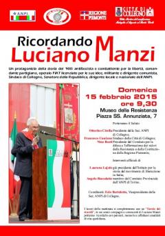 RICORDANDO LUCIANO MANZI - domenica 15 febbraio @Museo della Resistenza di Collegno