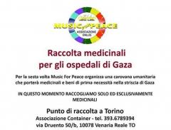 Raccolta di medicinali per gli ospedali di Gaza @Soce - Ciriè