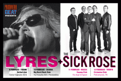 Primavera Beat presenta: Lyres + The Sick Rose in concerto allo United Club