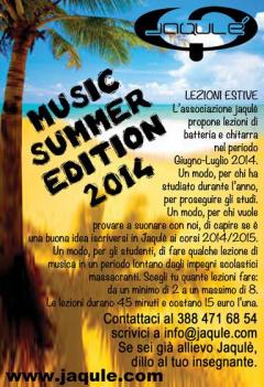 Music Summer Edition 2014 (lezioni estive)