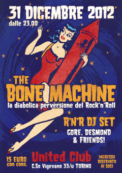 The Bone Machine live allo United Club
