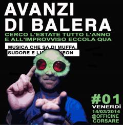 "AVANZI DI BALERA" alle Officine Corsare