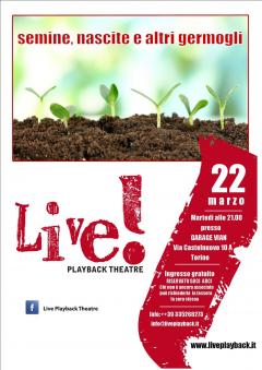 LIVE!PLAYBACK THEATRE al Garage Vian