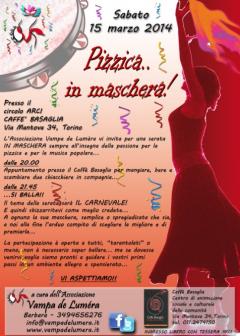 Pizzica in maschera al Caffè Basaglia 