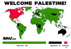 Il sì dell’Onu alla Palestina
