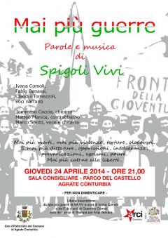 Mai più guerre