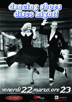 Dancing shoes disco night al Margot