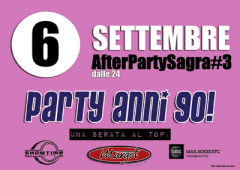 Party anni '90 al Margot