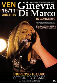 Ginevra Di Marco in "Donna Ginevra e le Stazioni Lunari" alle Officine Corsare